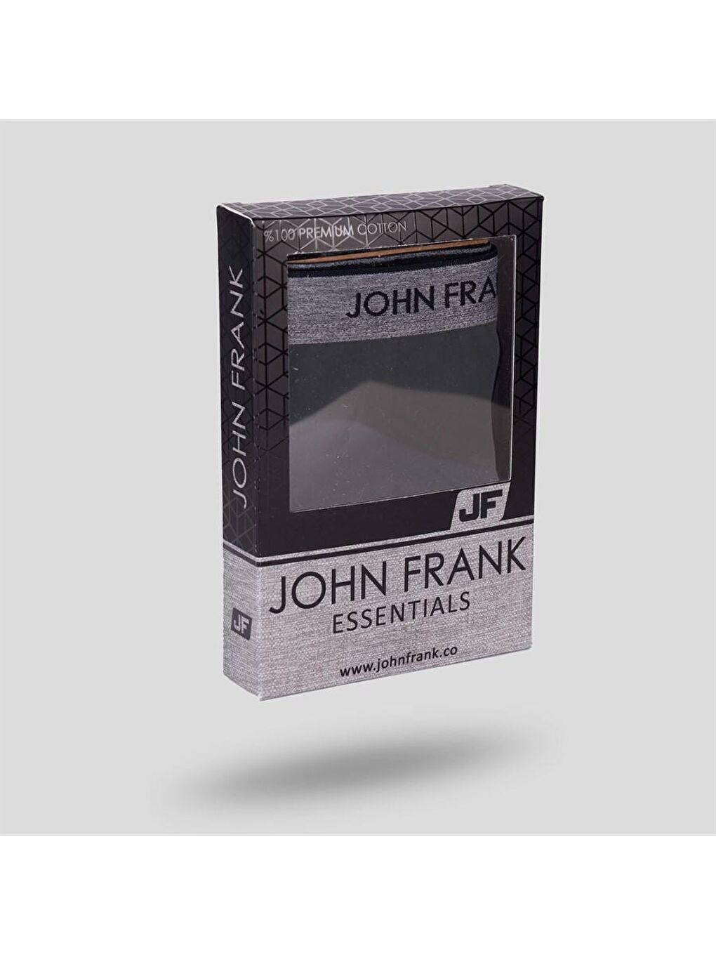 Essentials Antrasit Melanj Boxer-3