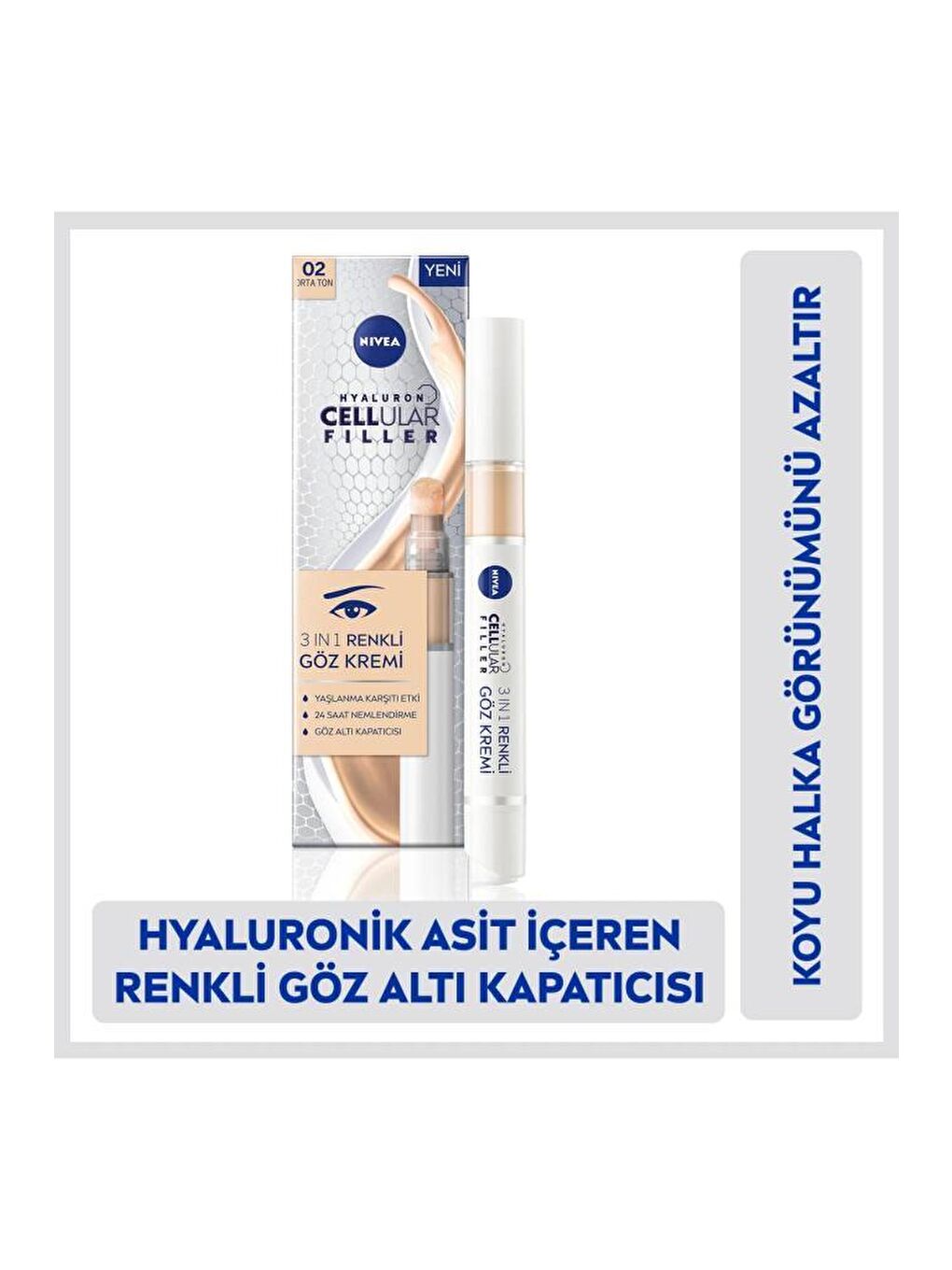 NIVEA Açık Bej Göz Altı Kapatıcısı 02 4 ml