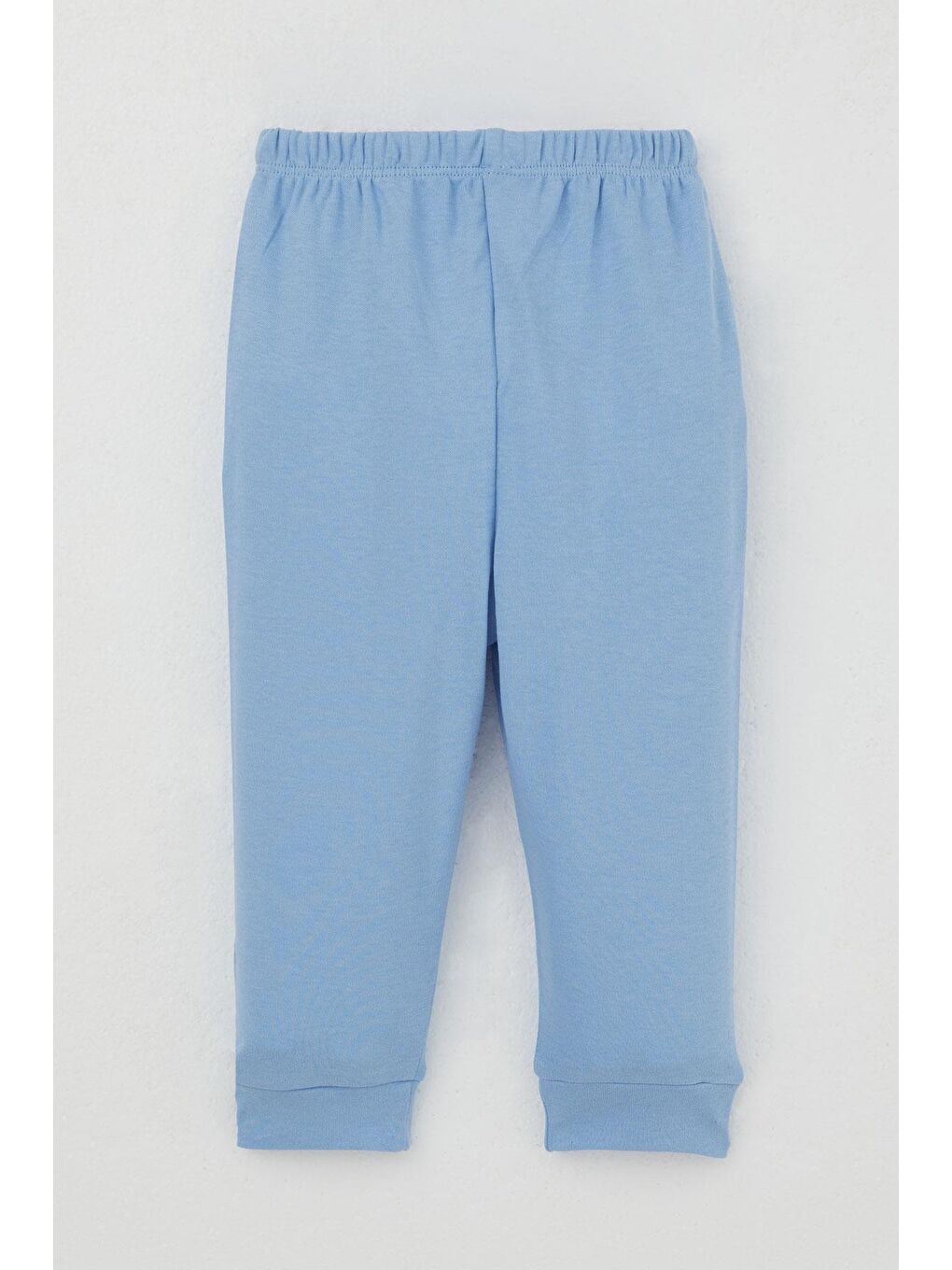 Erkek Bebek Pijama Takımı Omuzdan Patlı Sevgi Temalı Emoji Armalı Karışık Renk (4 Ay-1 Yaş)-6