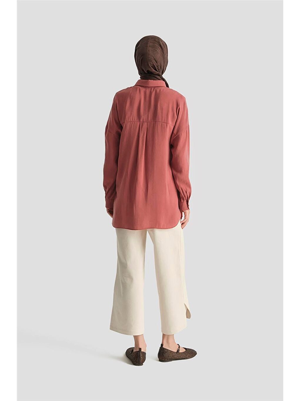 Kırmızı Tunik 25Yd9170 Kiremit-4