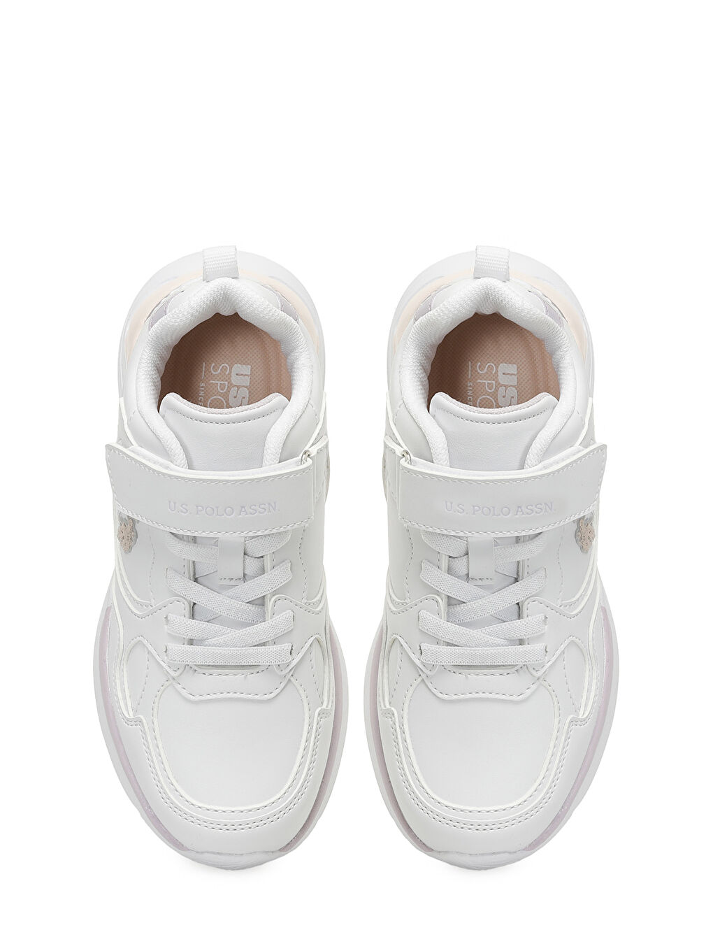 INTER JR 5FX Beyaz Kız Çocuk Spor Ayakkabı-3