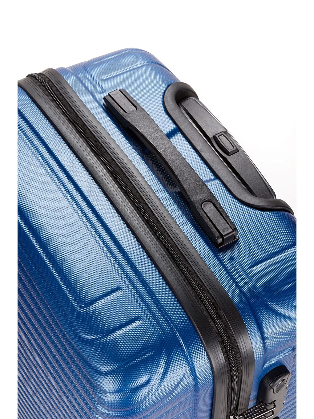 Mavi ABS Unisex Kabin Boy Valiz FSL125-4