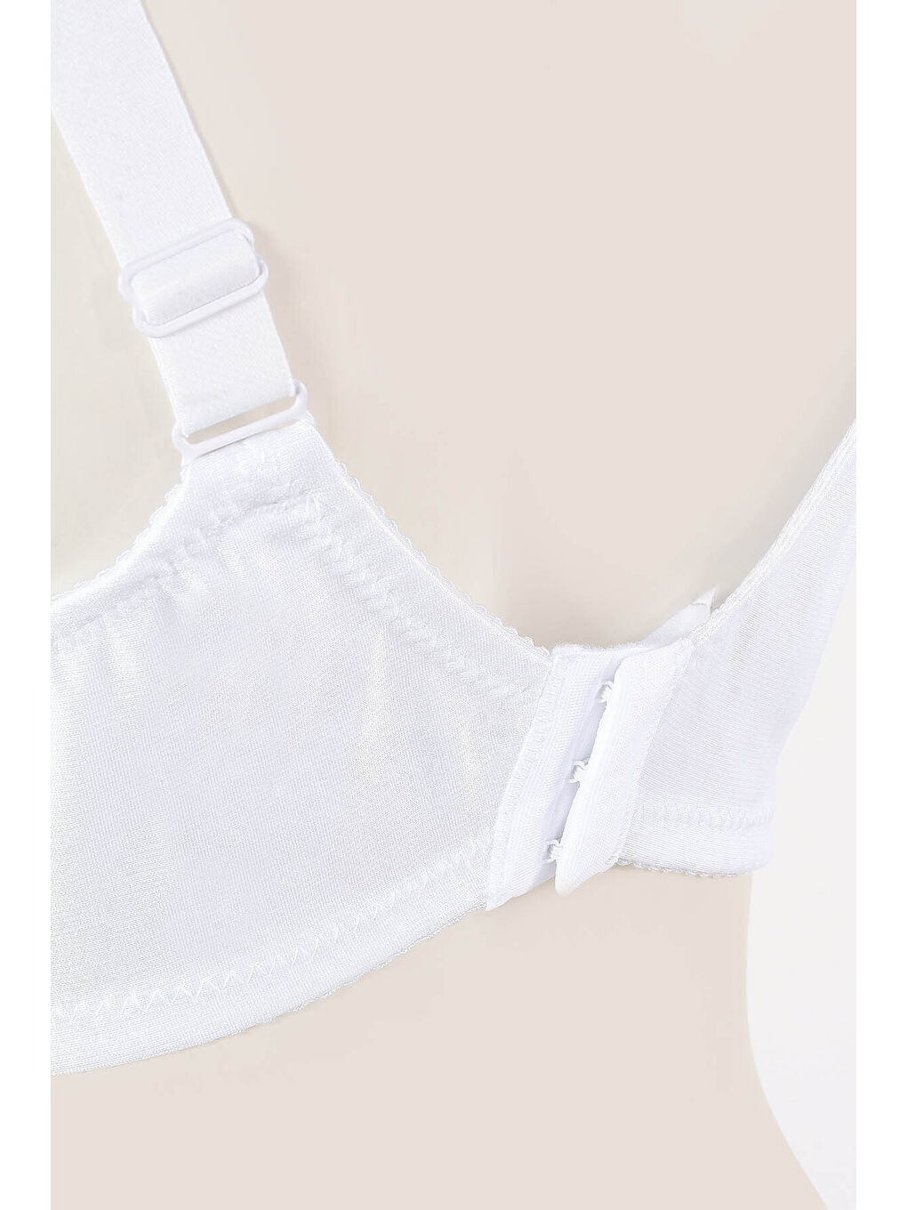 Beyaz Simlex Geniş Askılı Toparlayıcı Sütyen-1