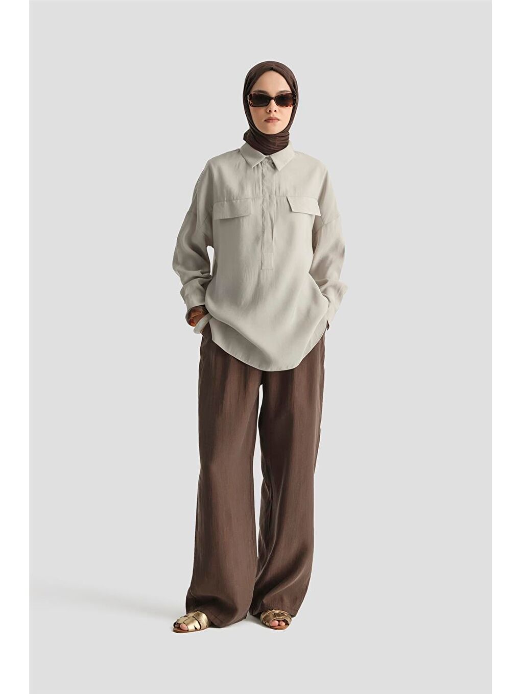 Tunik 25Yd9170 Bej-1