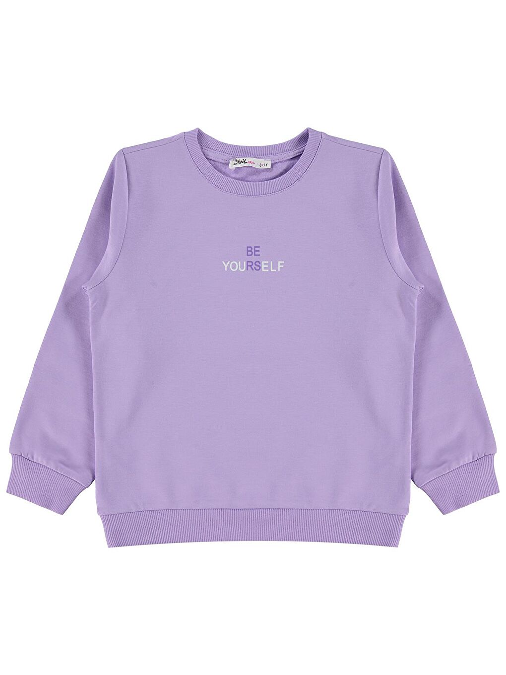 Girls 6-9 Yaş Sweatshirt - Lila