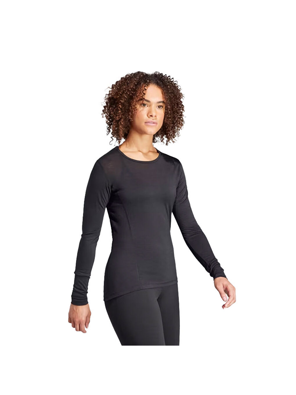 Xpr Mer150 Ls Kadın Siyah Tişört-2