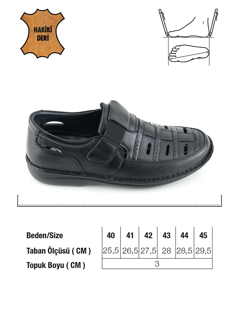Erkek Siyah Klasik Ayakkabı-1