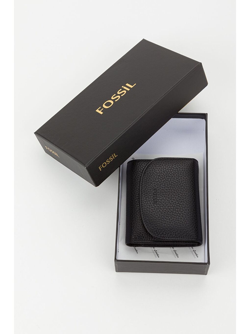 Siyah Kutulu Hakiki Deri Gök Mavi Küçük Boy Çok Gözlü Kadın El Portföyü Kartlık Cüzdan-5