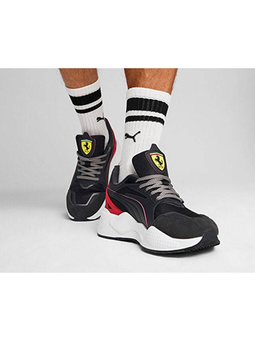 Ferrari Rs-x T Unisex Günlük Ayakkabı 30806401 Siyah-1