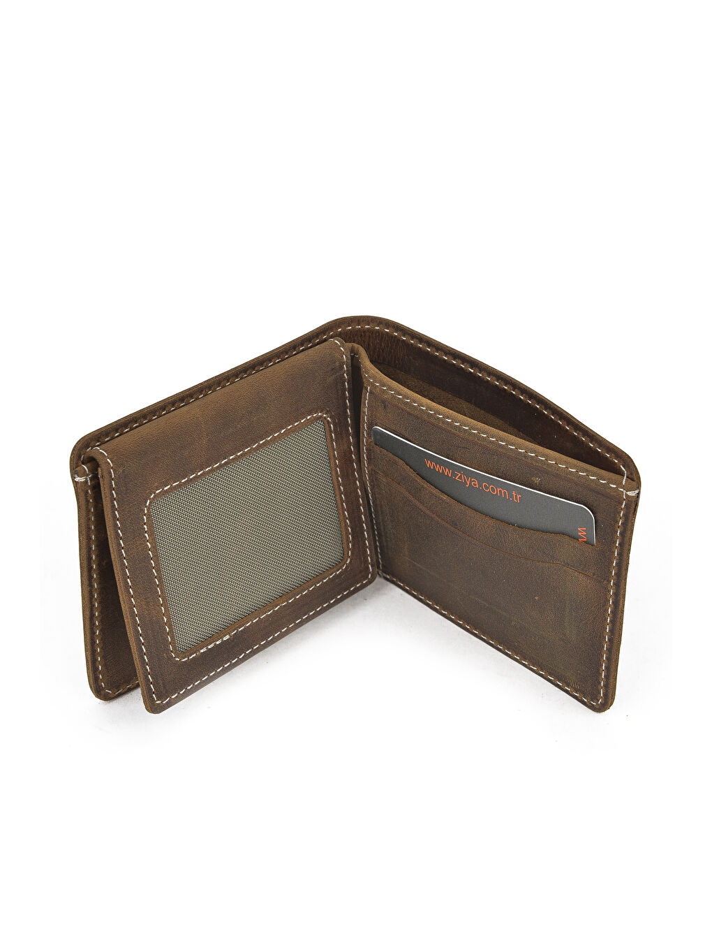 Kahverengi Erkek Hakiki Deri Cüzdan 143445Z103 Taba-2