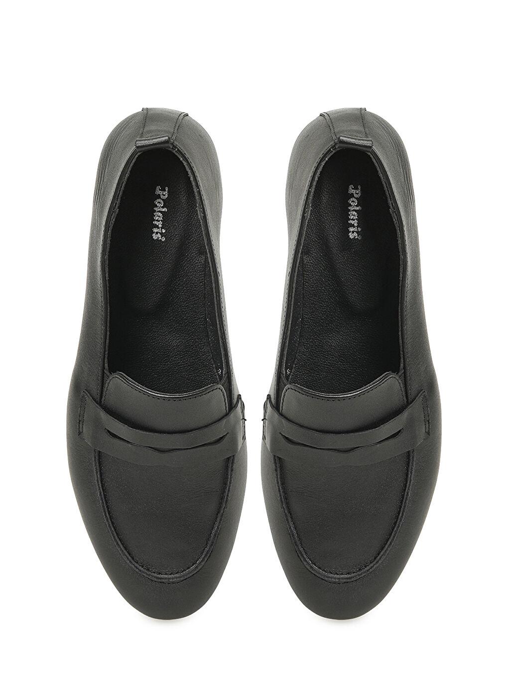 327008.Z 6FX Siyah Kadın Loafer-3