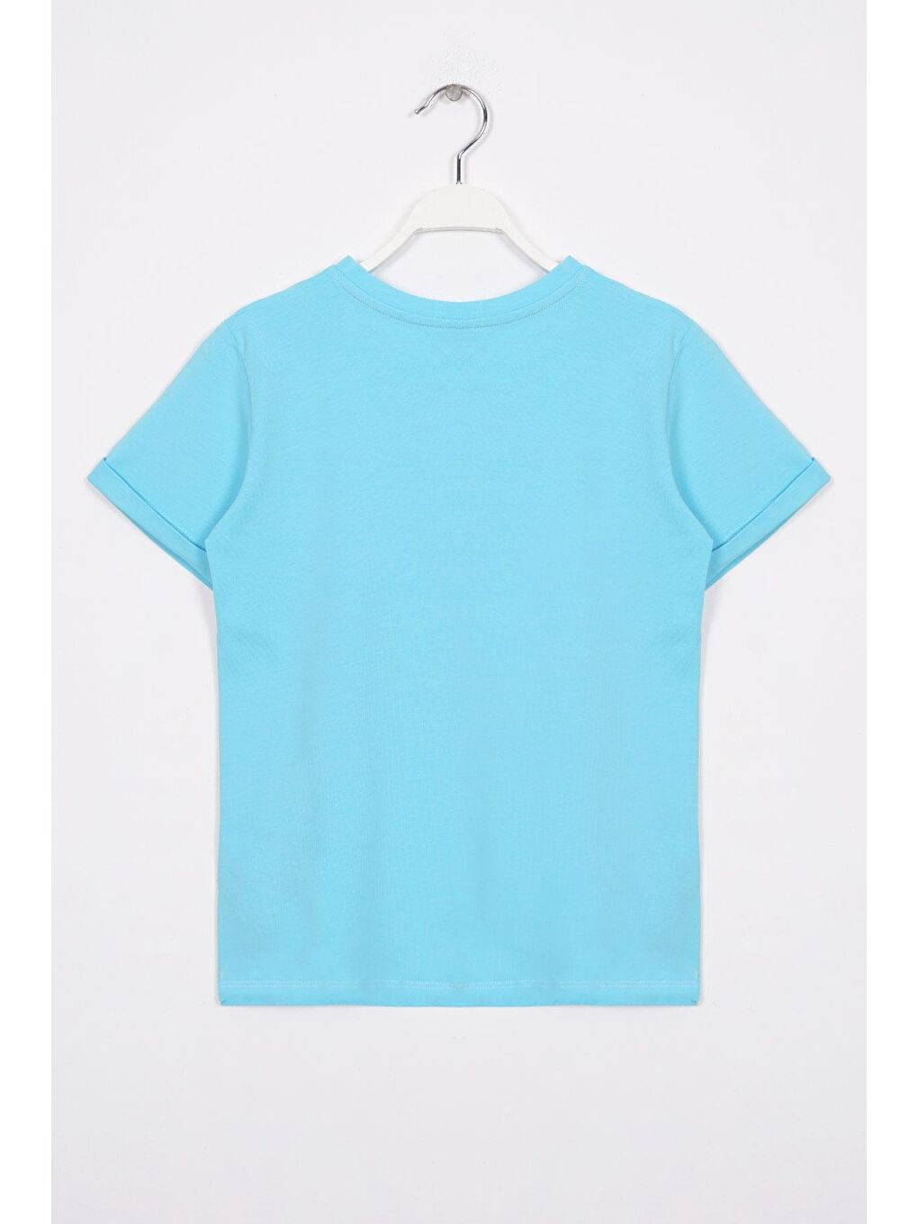 Just Be Cool Baskılı Mavi Renk Kız Cocuk Tshırt-2