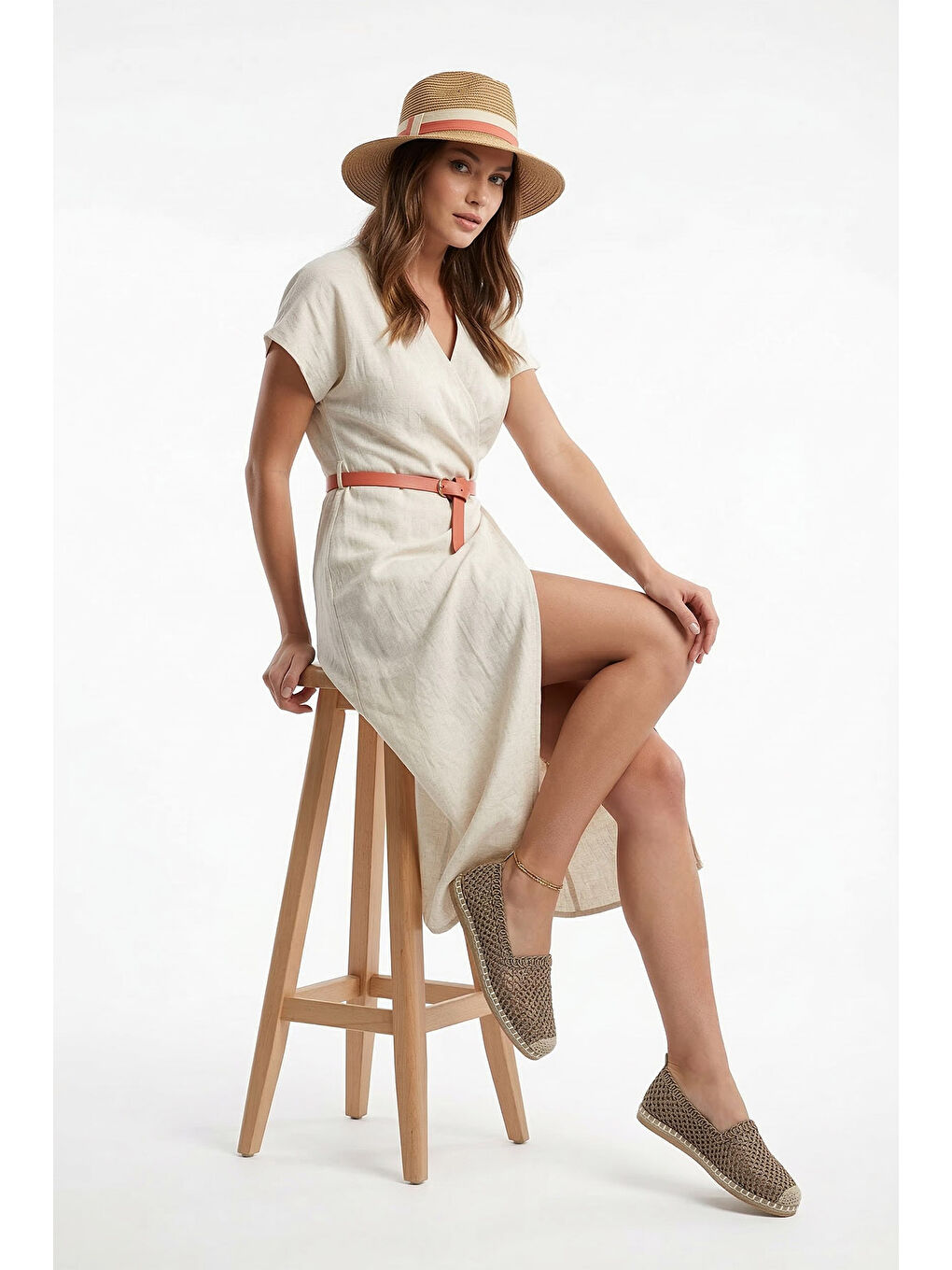 Bej Kadın BEJ-VİZON Günlük Ayakkabı-2