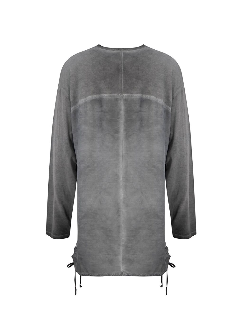 Gri Viskon Tunik 25Yd9145 Antrasit-1