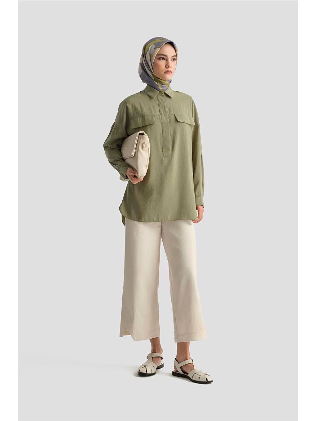 Tunik 25Yd9170 Zeytin Yeşili-1