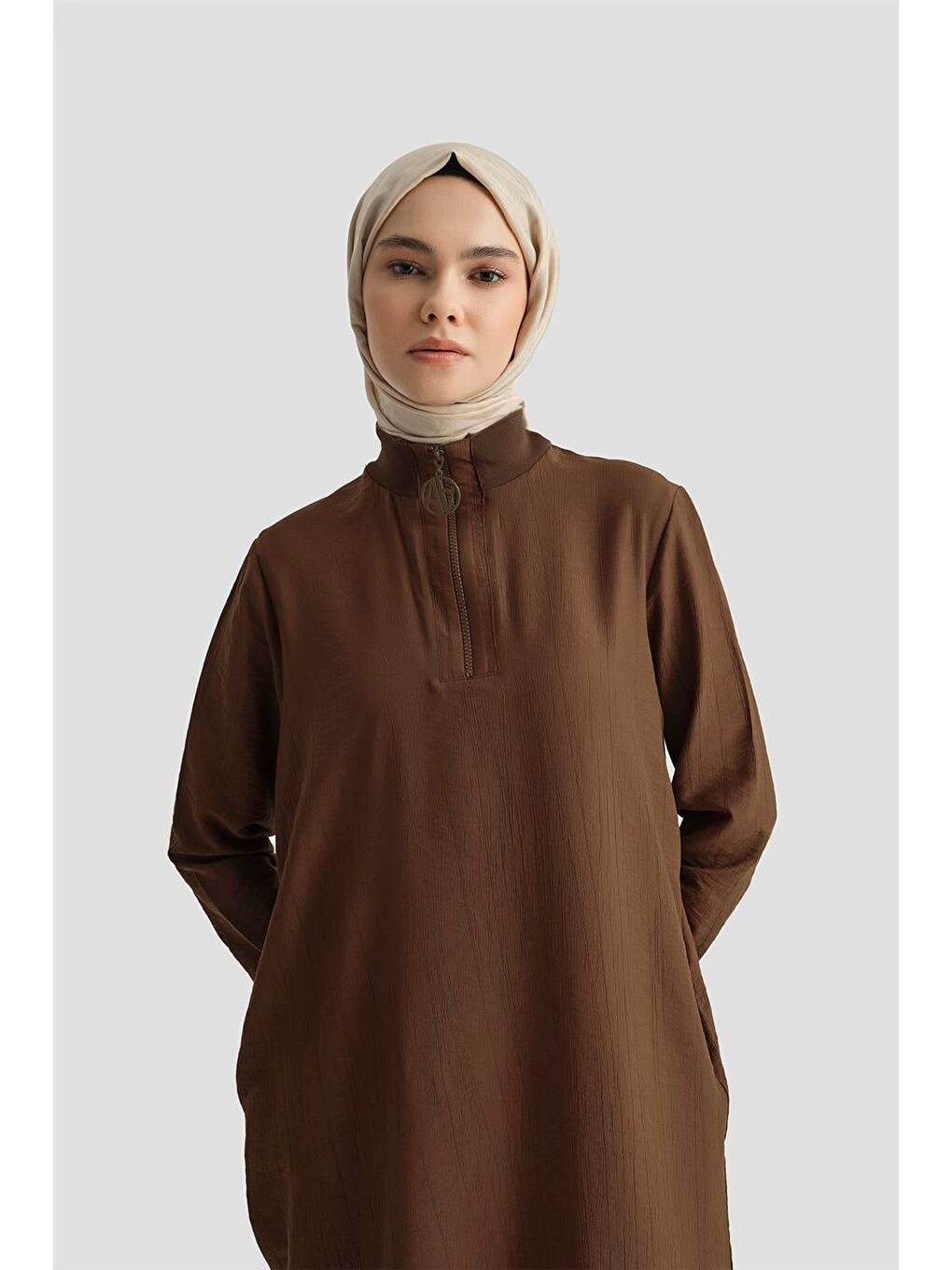 Tunik 25Yh412 Kahverengi-2