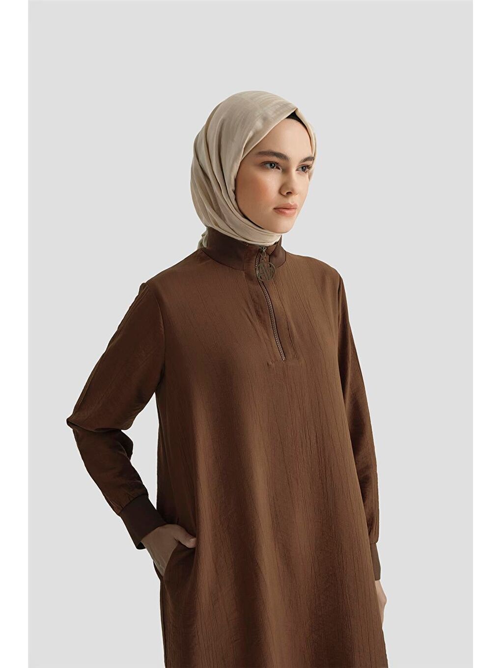 Tunik 25Yh412 Kahverengi-3