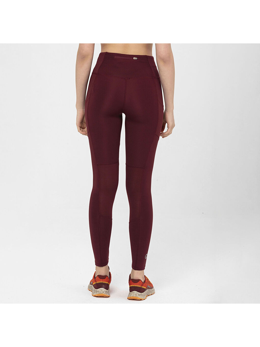 Bordo Ledge 7 Kadın Kırmızı Koşu Taytı-8