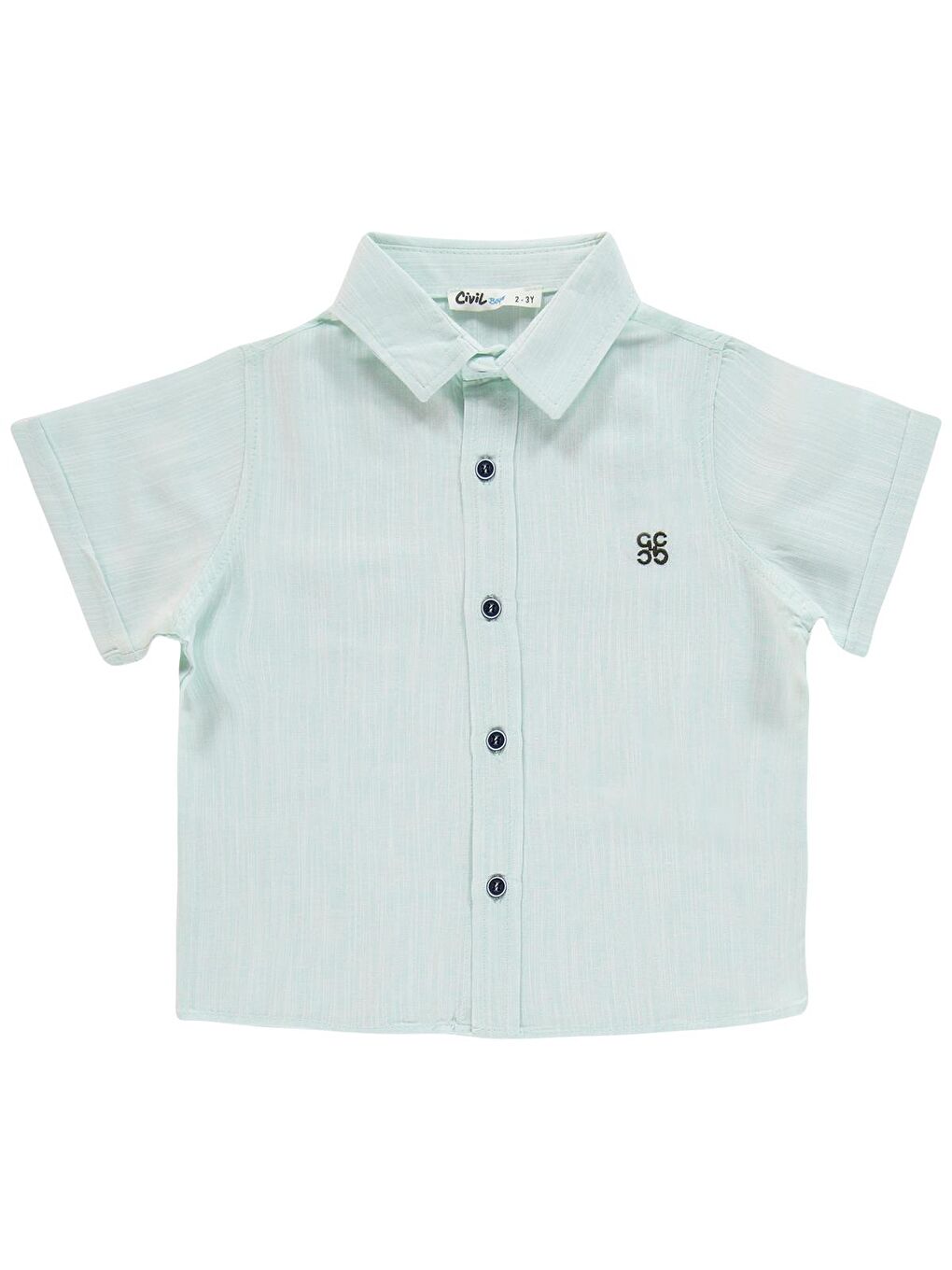 Boys Gömlekli Şortlu 2'li 2-5 Yaş Takım - Yeşil-1