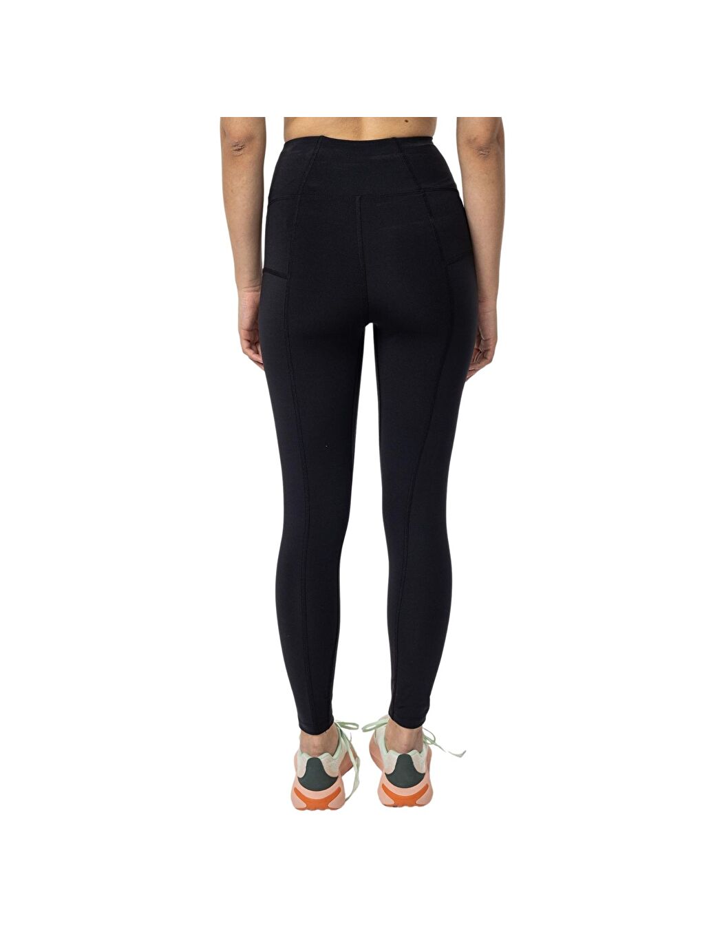 Lena Kadın Siyah Koşu Taytı-4