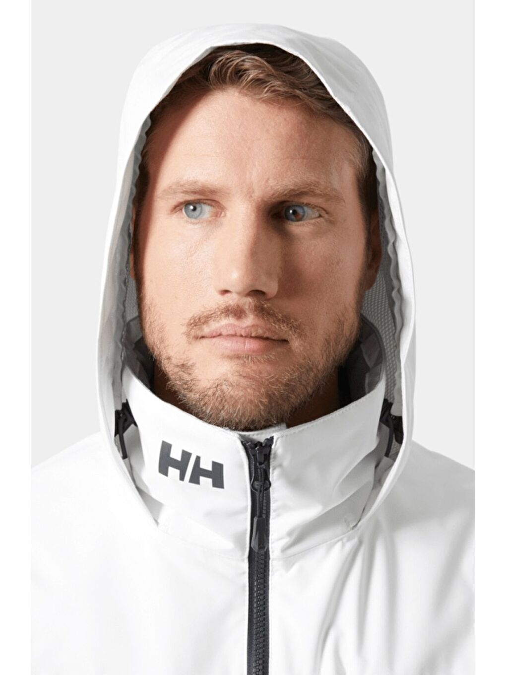 Helly Hansen Beyaz Crew Hooded Midlayer 2 Jacket Erkek Mont HHA.34442.HHA.001 - 2