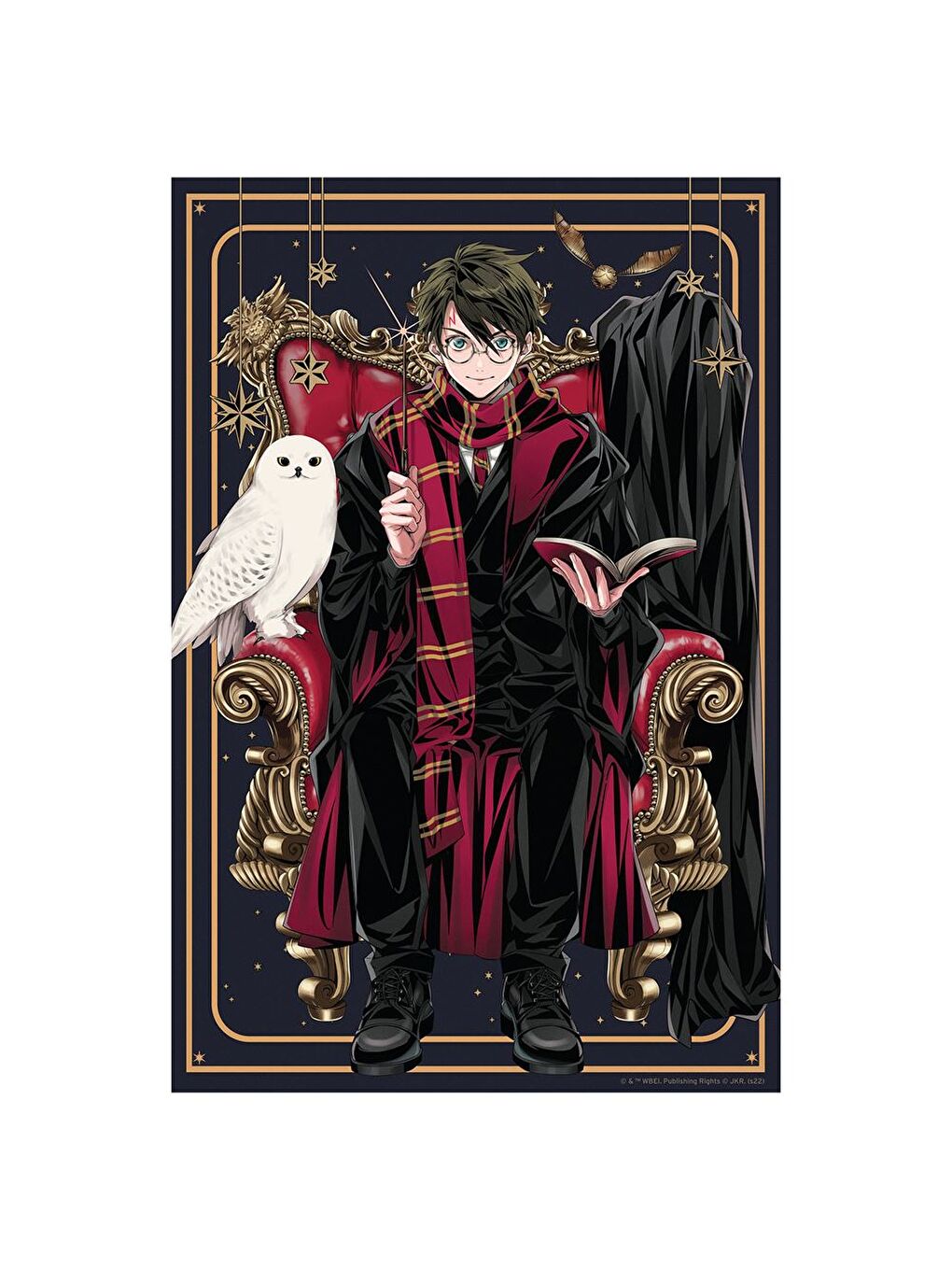 Harry Potter Metal Kutu Puzzle 300 Parça 35605-1