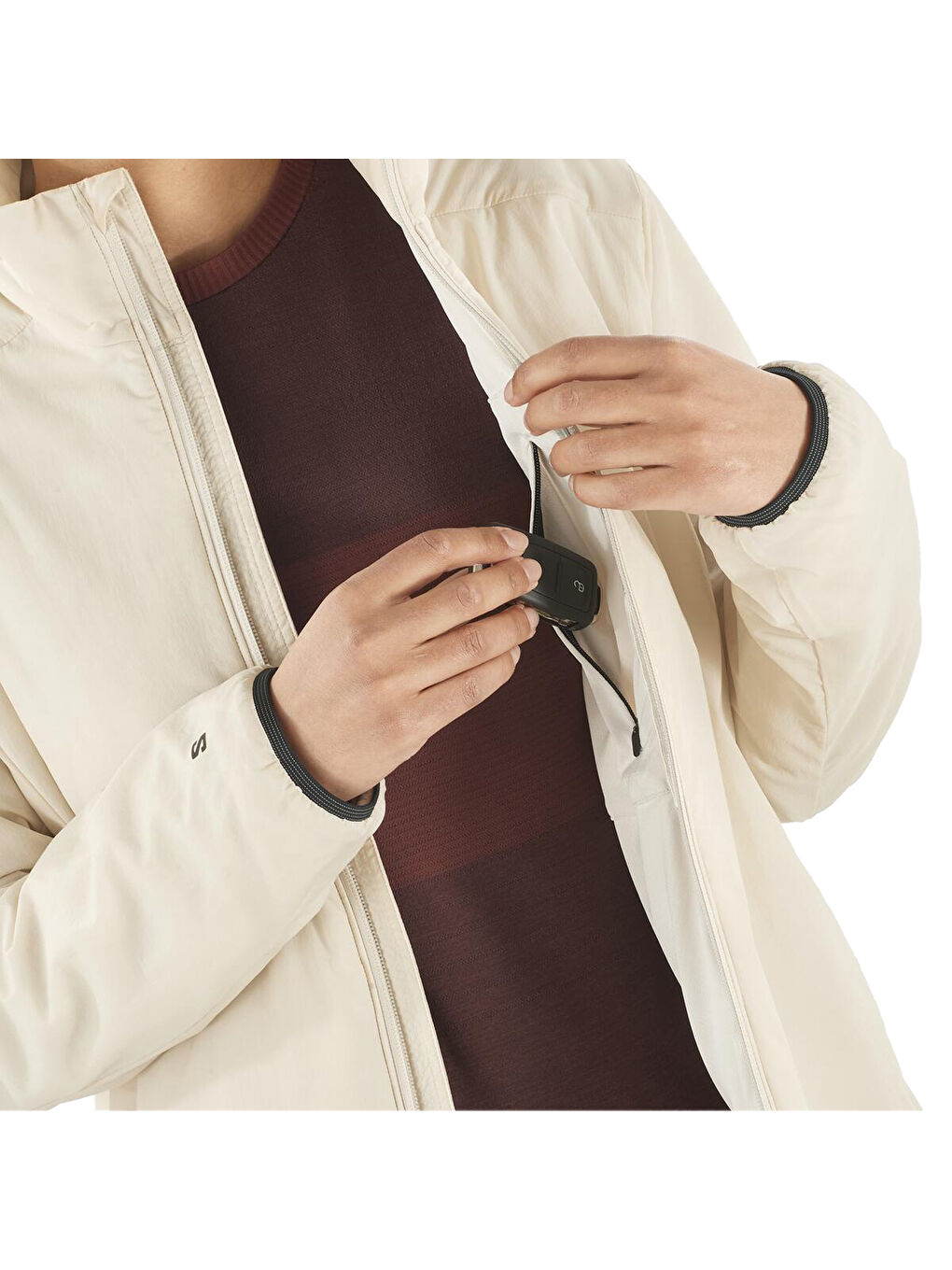 Mountain Flex Kadın Bej Outdoor Ceketi-4