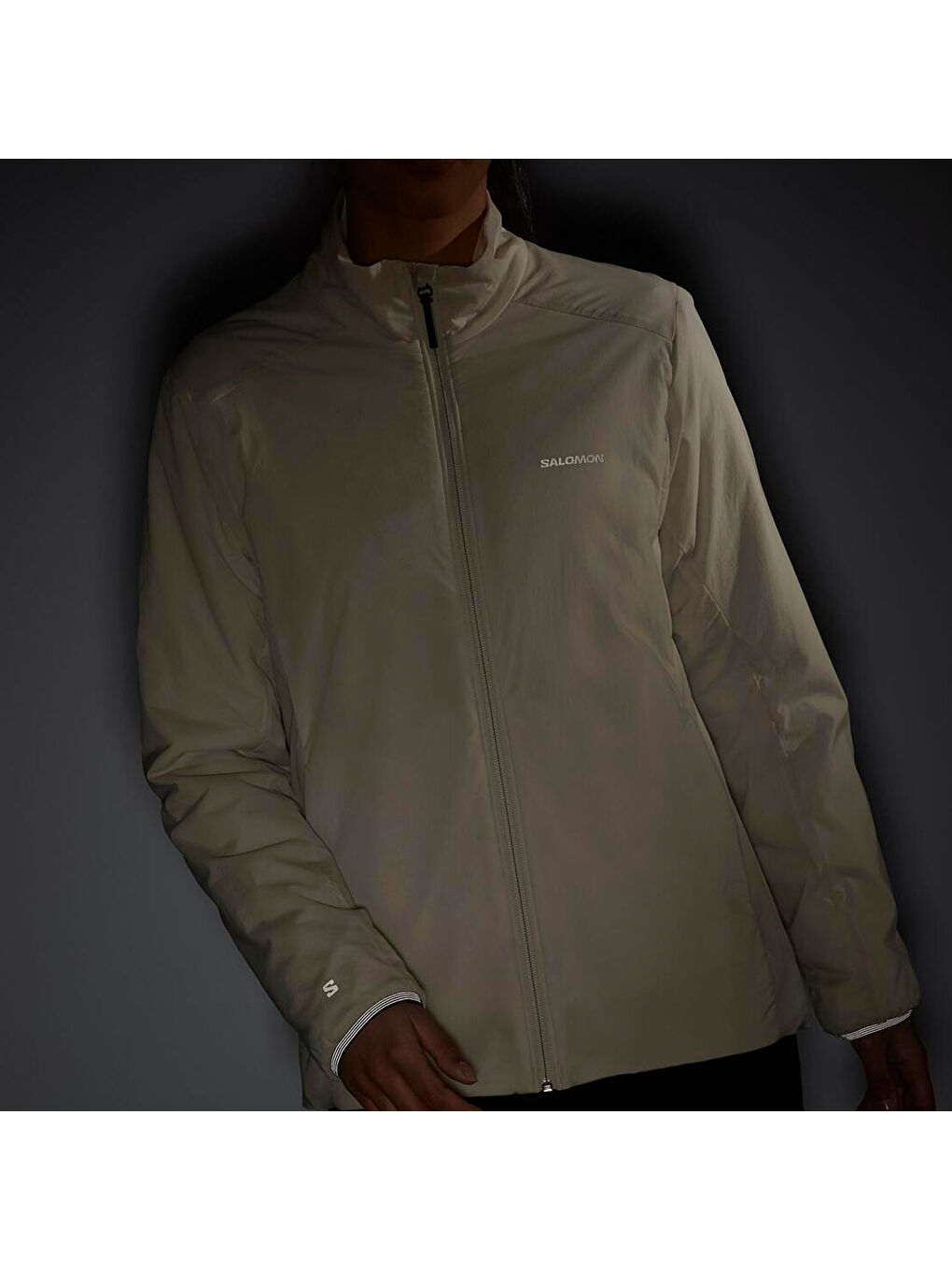 Mountain Flex Kadın Bej Outdoor Ceketi-7