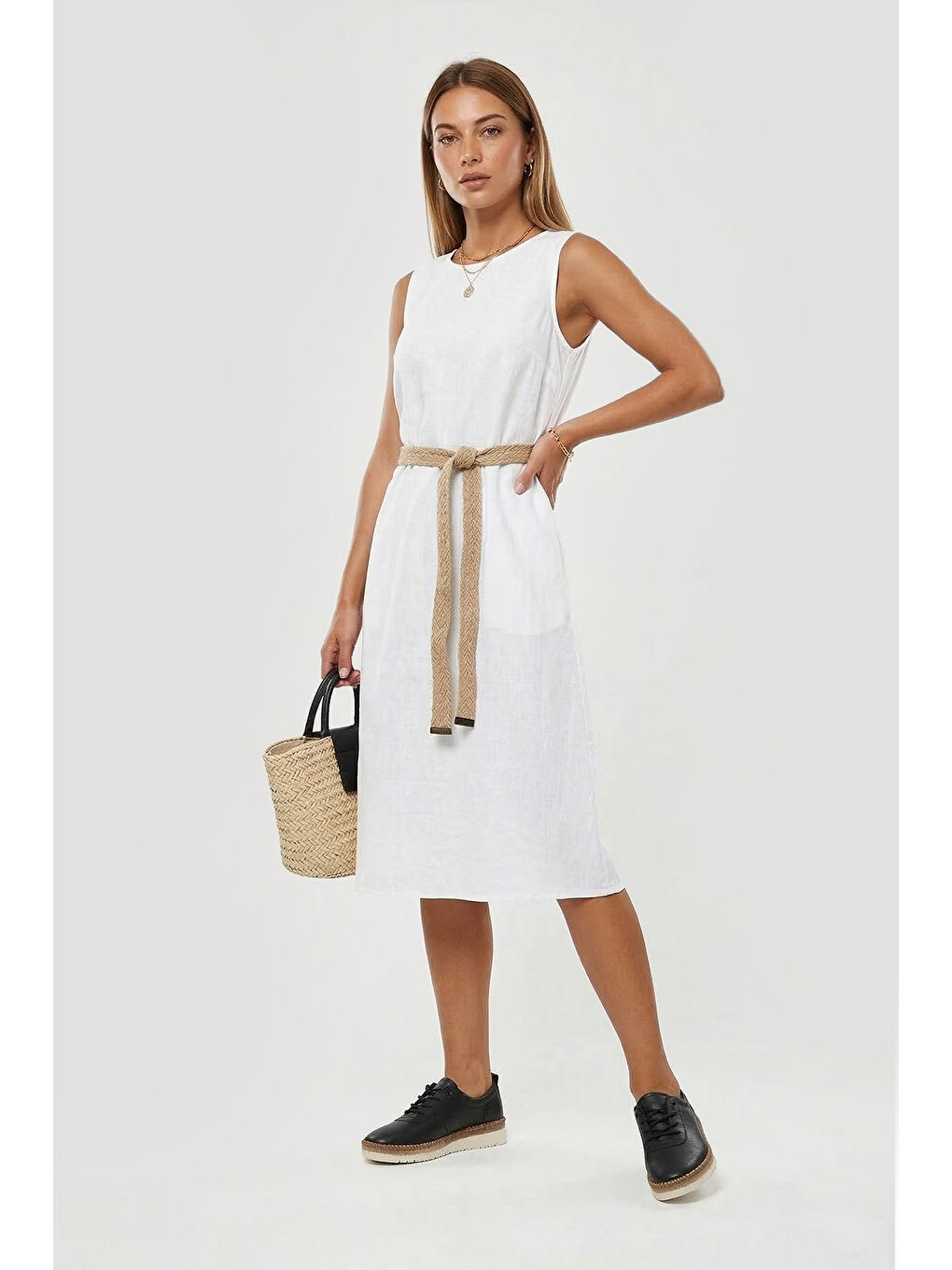 Siyah Kadın SİYAH Bağcıklı Hakiki Deri Comfort Ayakkabı-2