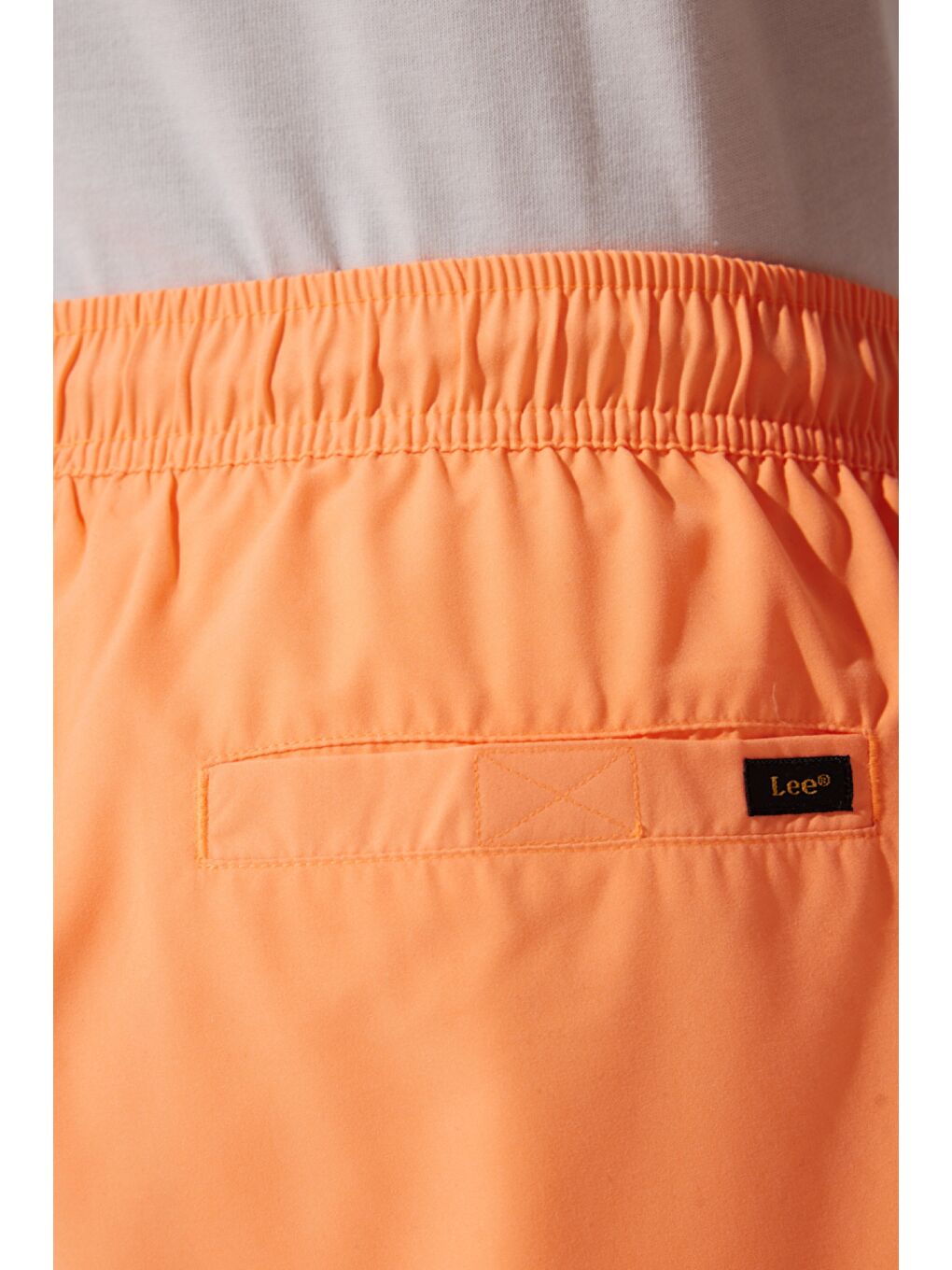 Regular Fit Normal Bel Normal Bel Turuncu Deniz Şortu-3