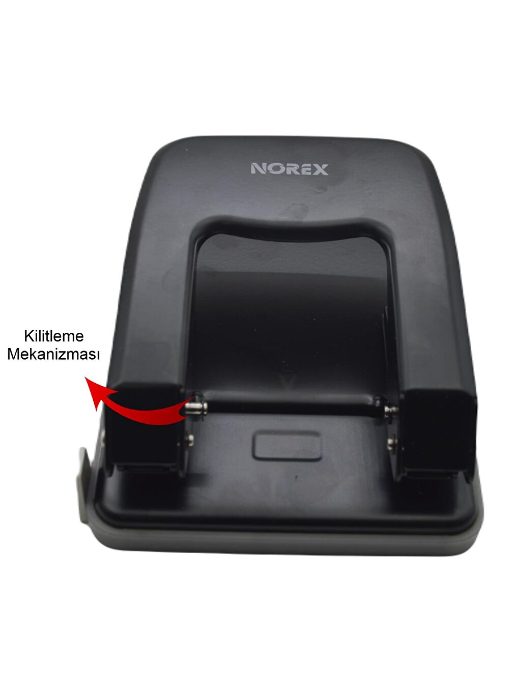 Metal Delgeç 40 Sayfa Kapasiteli Siyah UH104-190-1