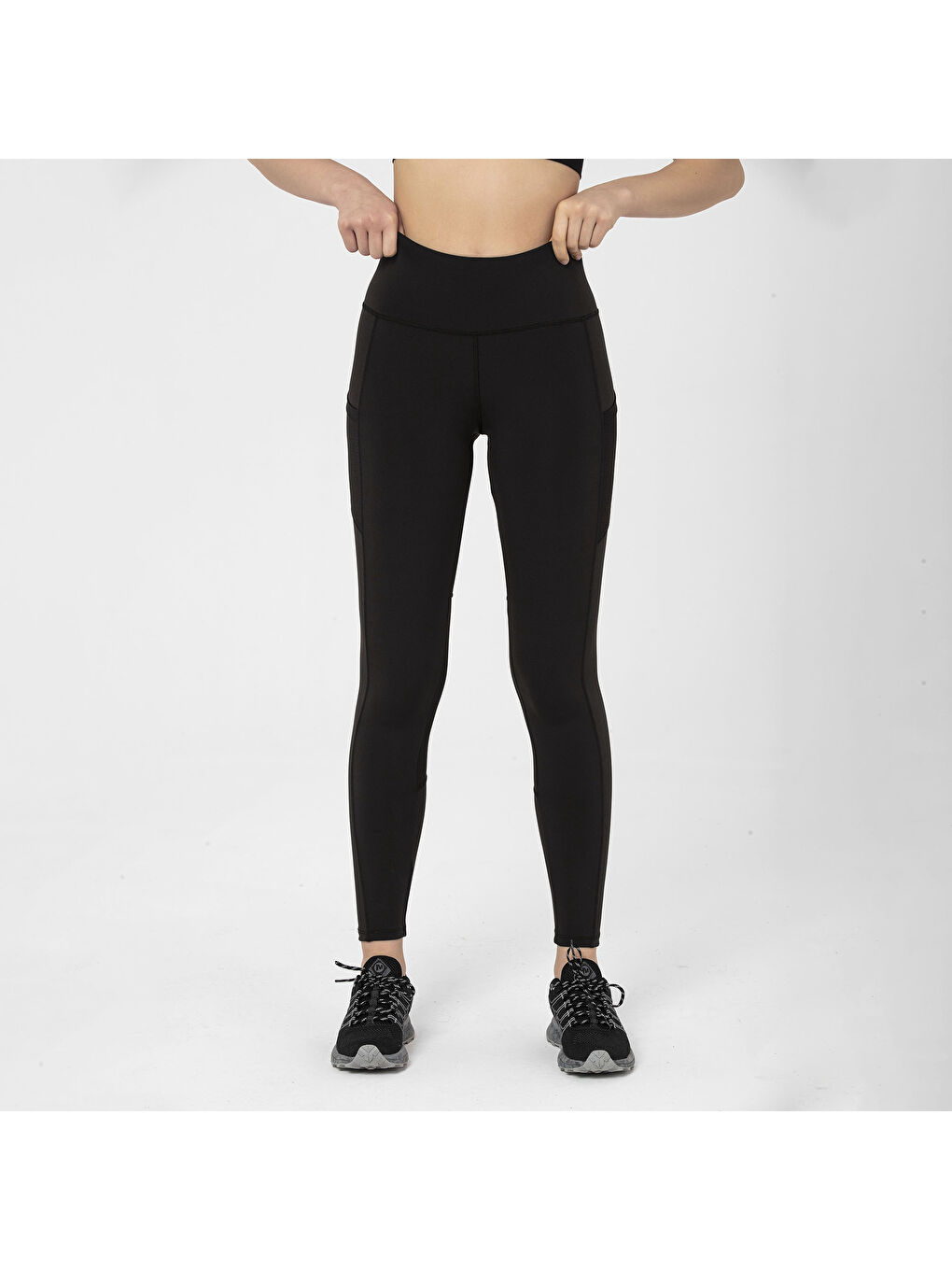 Ledge 7 Kadın Siyah Koşu Taytı-2