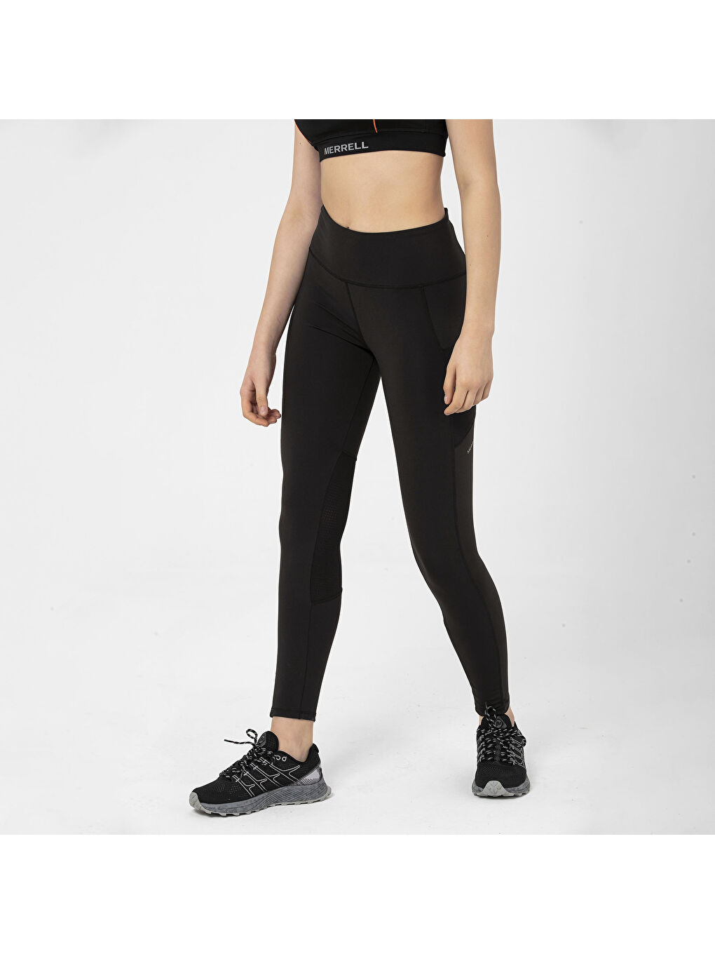 Ledge 7 Kadın Siyah Koşu Taytı-3