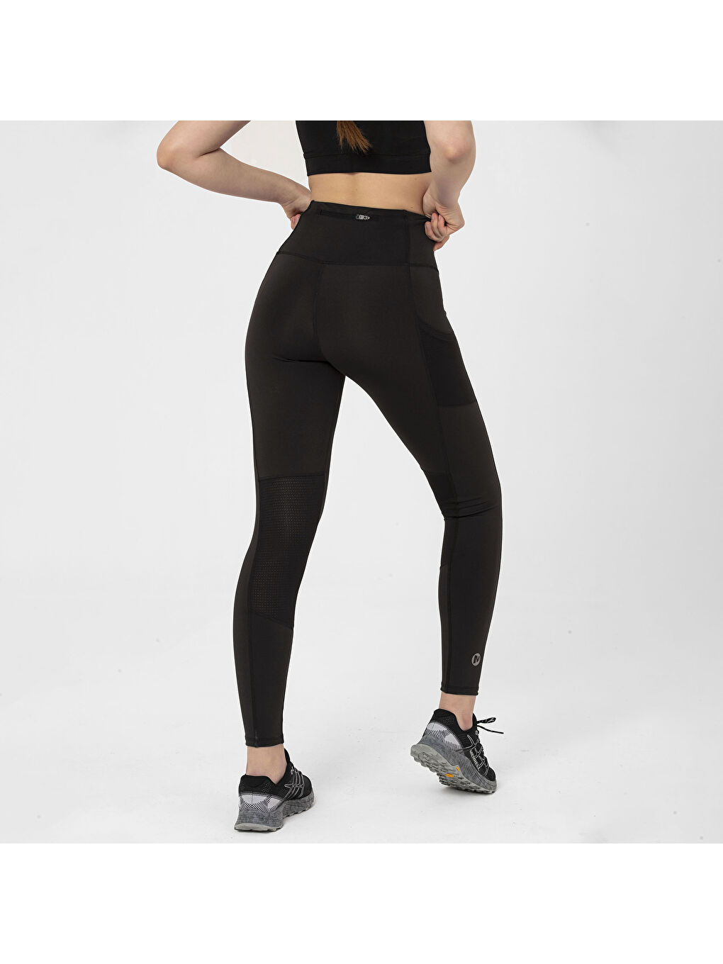 Ledge 7 Kadın Siyah Koşu Taytı-8