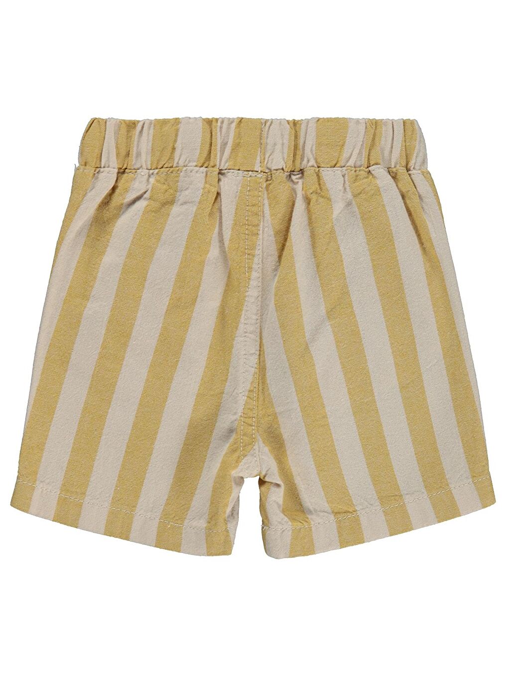 Sarı Baby Çizgili 6-18 Ay Şort - Hardal-1