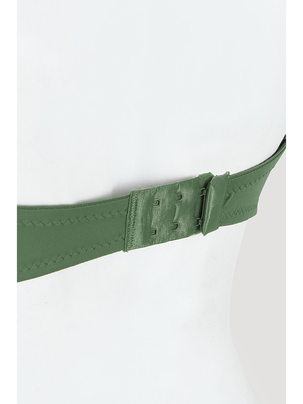 Haki Latina Destekli Straplez Sütyen-1