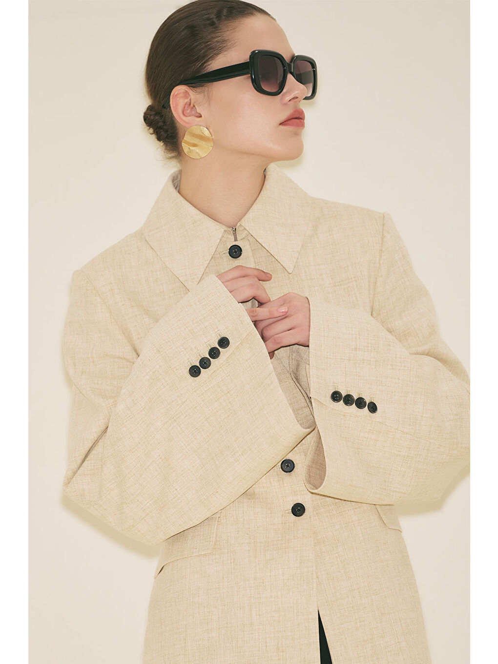 Lımıted Edıtıon Fit Blazer Ceket Bej