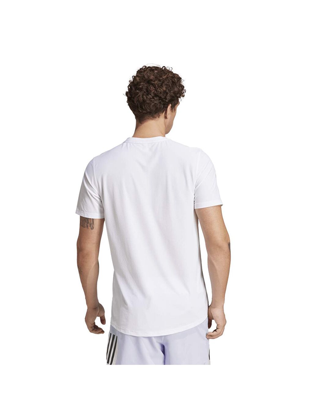 Own The Run Cb M Erkek Beyaz Yuvarlak Yaka Tişört-1