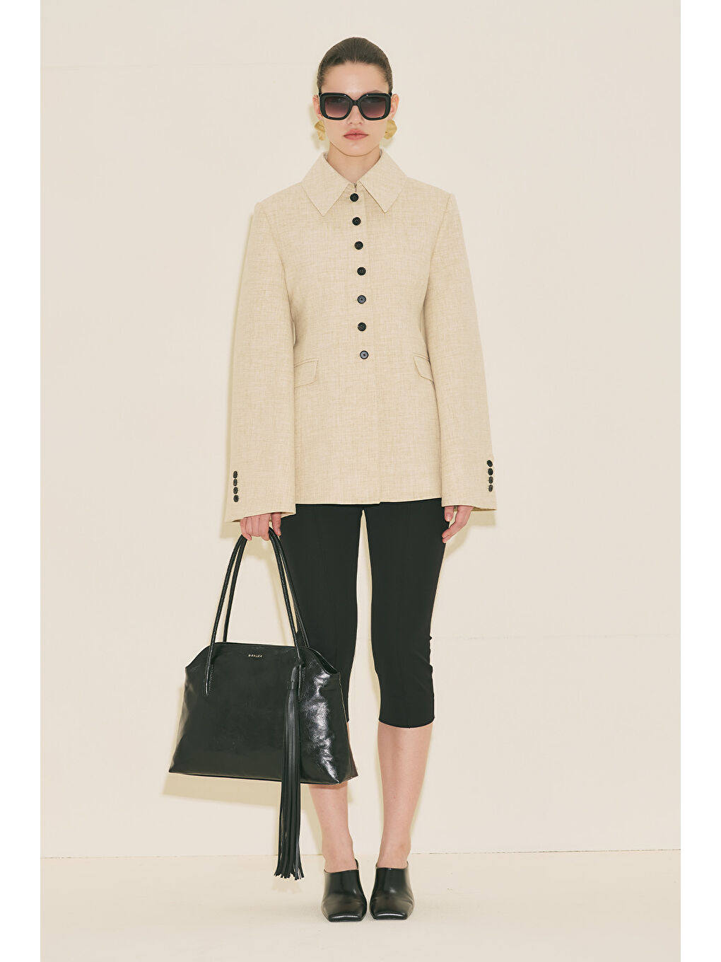 Lımıted Edıtıon Fit Blazer Ceket Bej-5