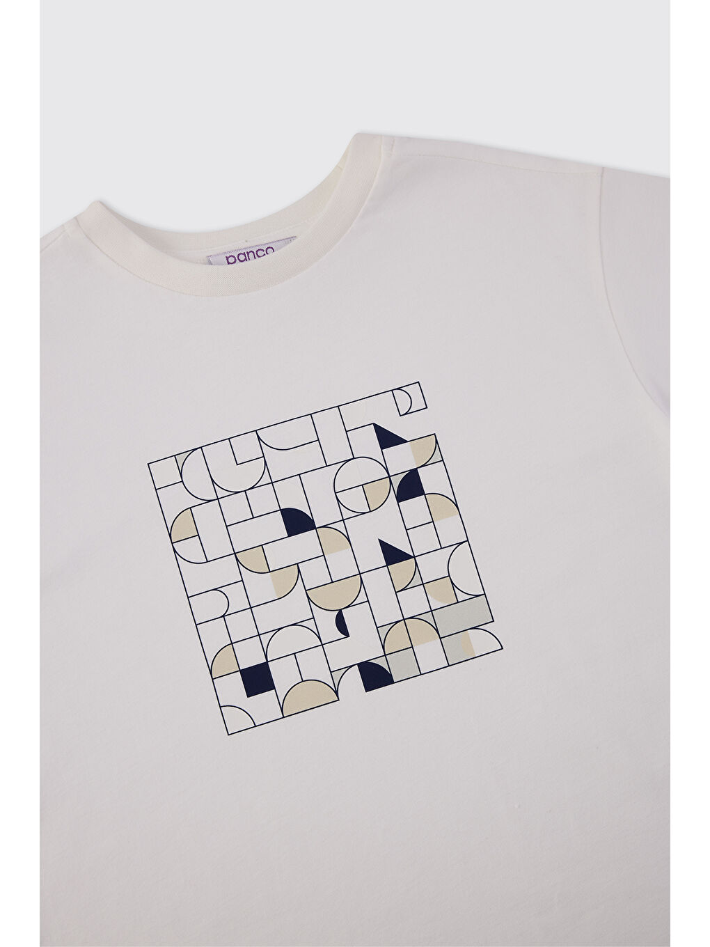 Erkek Çocuk Baskılı Beyaz Tişört-2