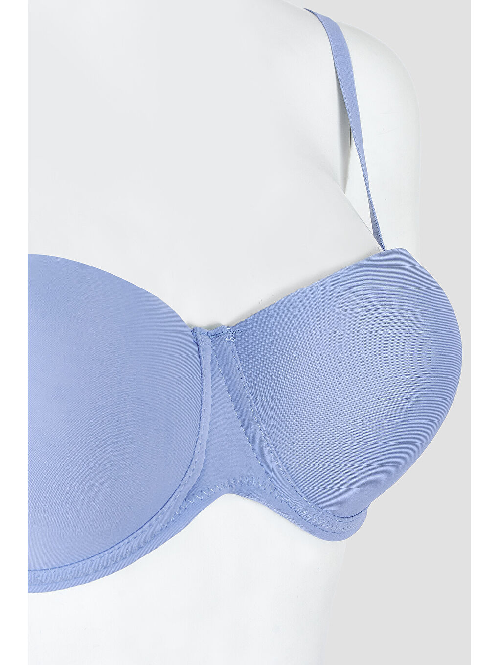 Mavi Latina Destekli Straplez Sütyen-1