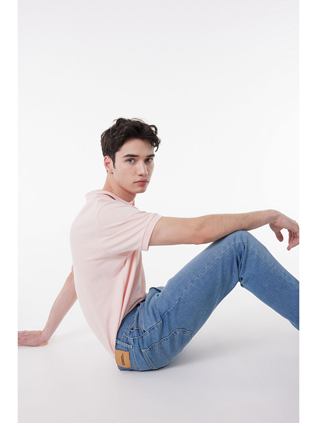 Kansas Slim Fit Dar Kesim Açık Mavi Esnek Jean Pantolon-2