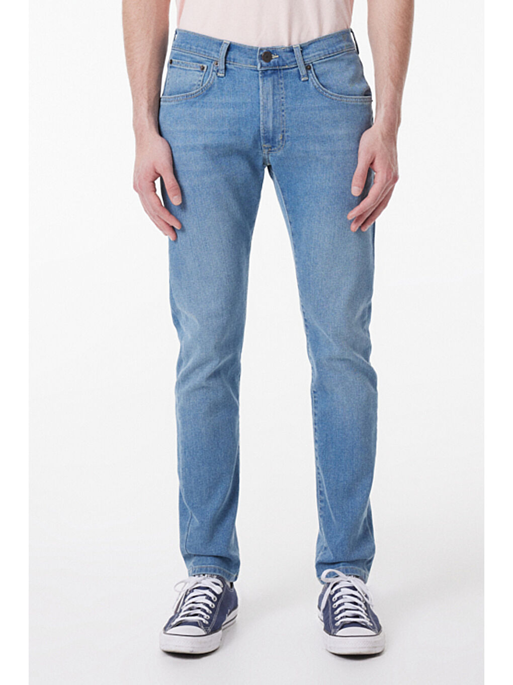 Kansas Slim Fit Dar Kesim Açık Mavi Esnek Jean Pantolon-3