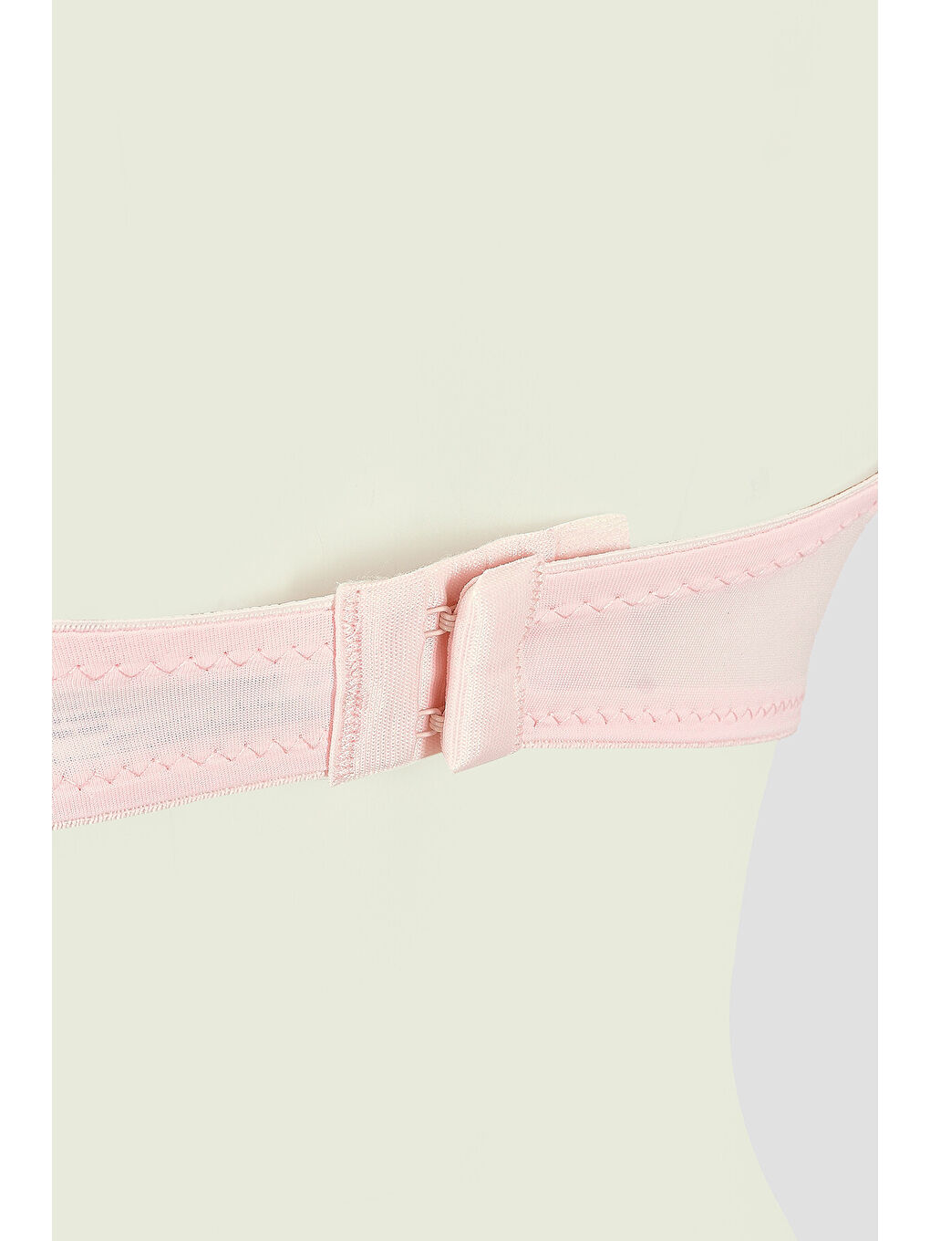 Pembe Somon Latina Destekli Straplez Sütyen-2