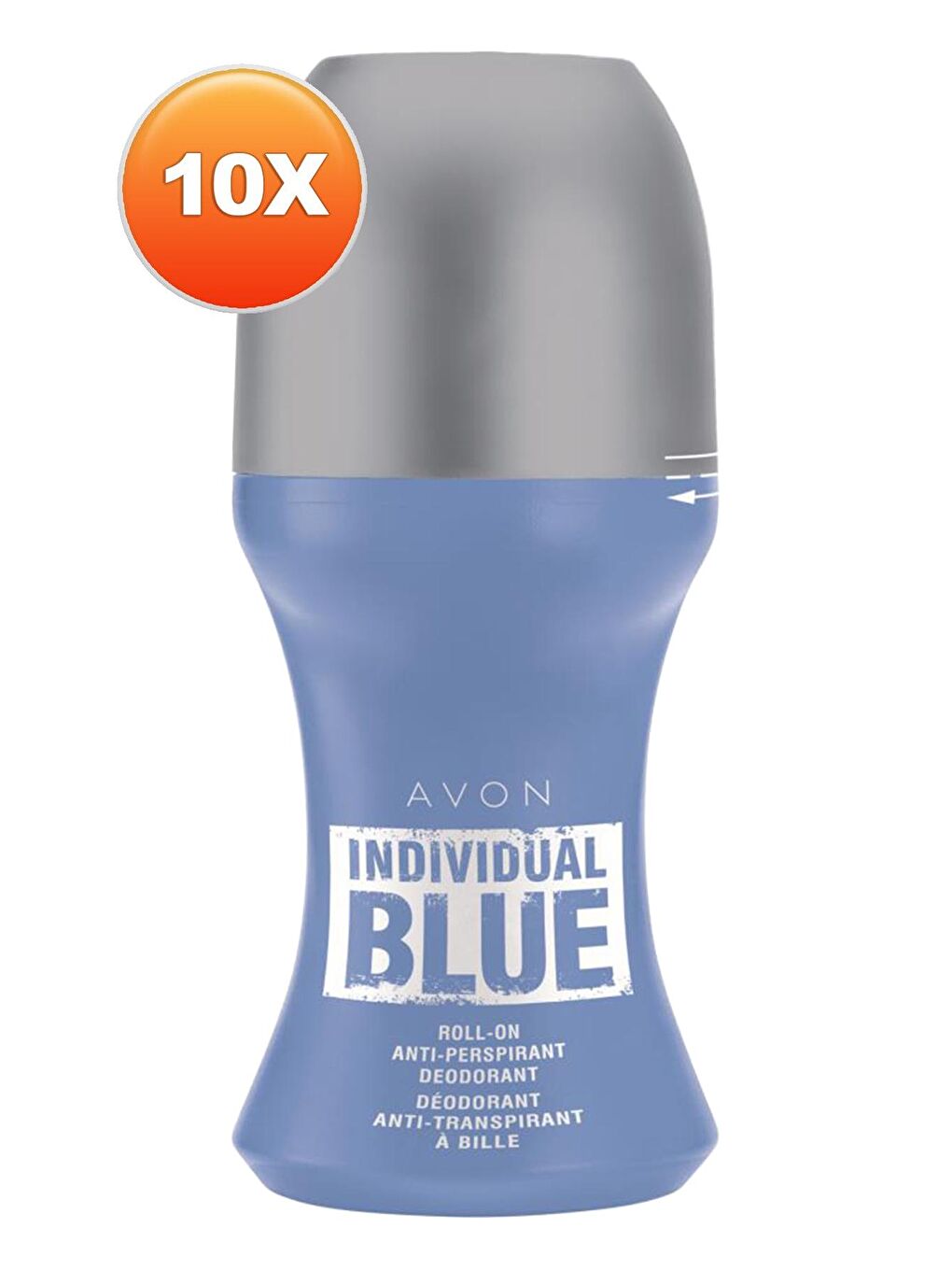 AVON Renksiz Individual Blue Erkek Rollon 50 Ml. Onlu Set - 1