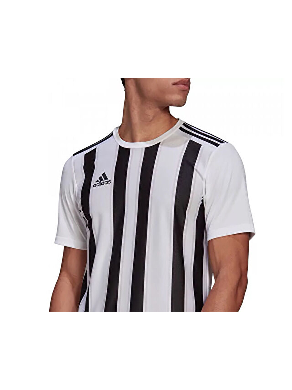 Striped 21 Jsy Erkek Futbol Forması Gv1377 Beyaz-4