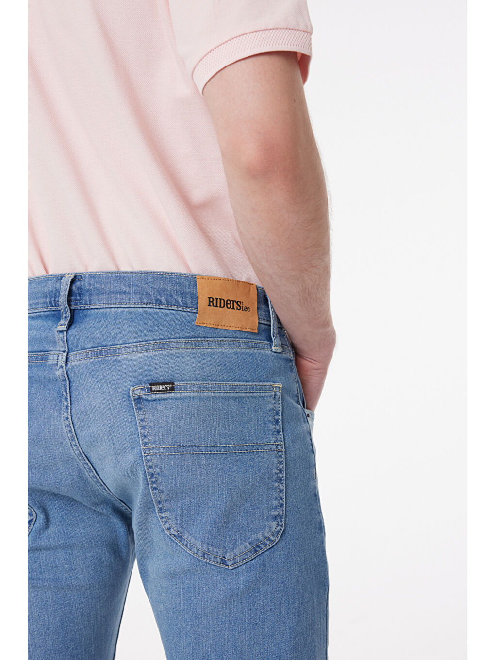 Kansas Slim Fit Dar Kesim Açık Mavi Esnek Jean Pantolon-5