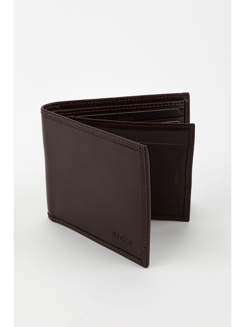 Kahverengi Kutulu Hakiki Deri Taba  Yatay Erkek El Portföyü Cüzdan