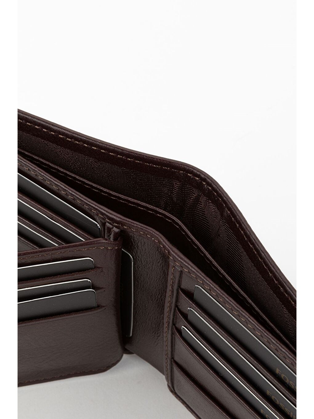 Kahverengi Kutulu Hakiki Deri Taba  Yatay Erkek El Portföyü Cüzdan-1