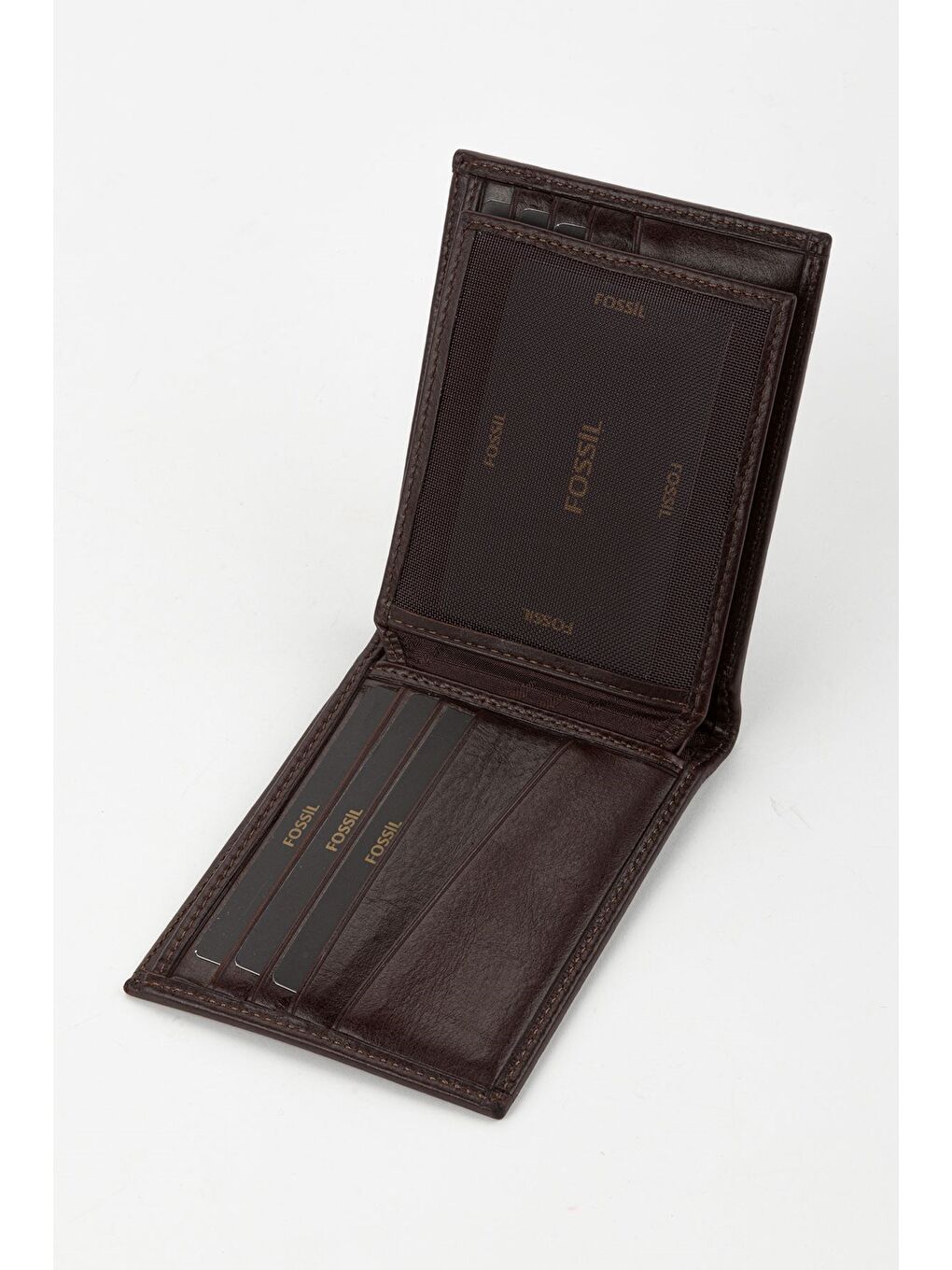 Kahverengi Kutulu Hakiki Deri Taba  Yatay Erkek El Portföyü Cüzdan-3